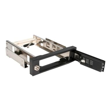 STARTECH.COM 5,25 Zoll SATA Wechselrahmen trägerlos - Mobiles Festplatten Hot Swap Speicher Rack für
