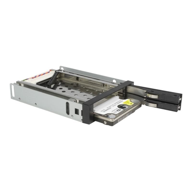 STARTECH.COM 3,5 Zoll SATA Wechselrahmen trägerlos - Mobiles Hot Swap Festplatten Speicher Rack für