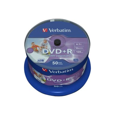 DVD+R 50er Spindel 16x bedruckbar