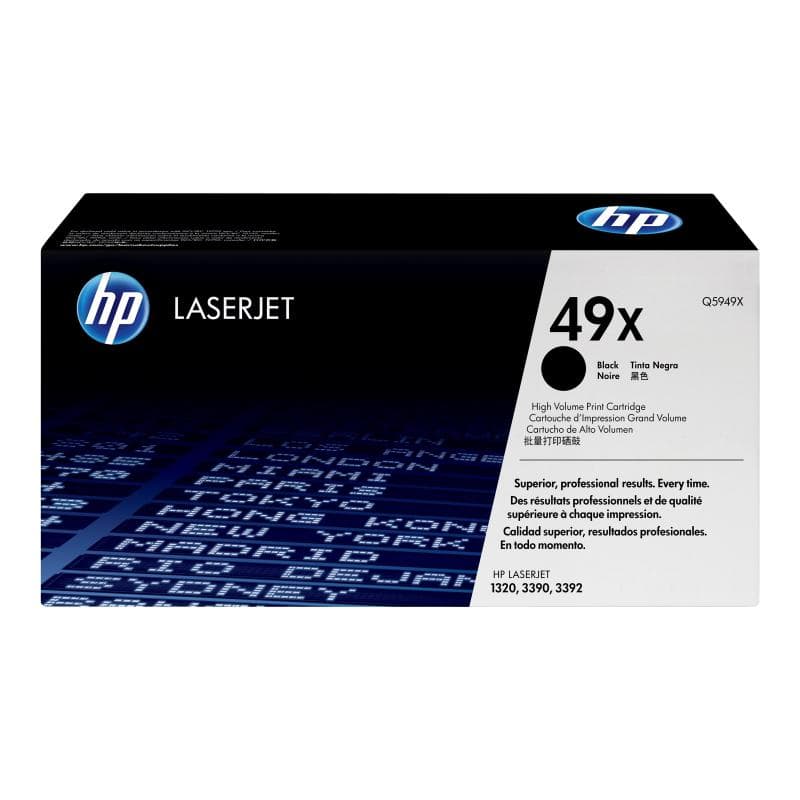 HP 49X Schwarz LaserJet Tonerpatrone (Q5949X)