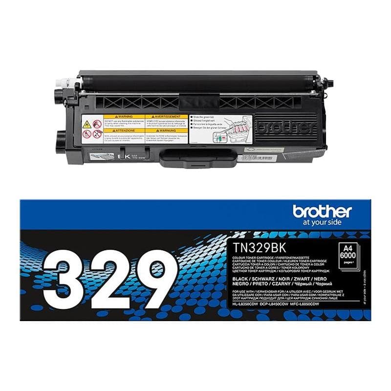 BROTHER TN329BK Schwarz Tonerpatrone