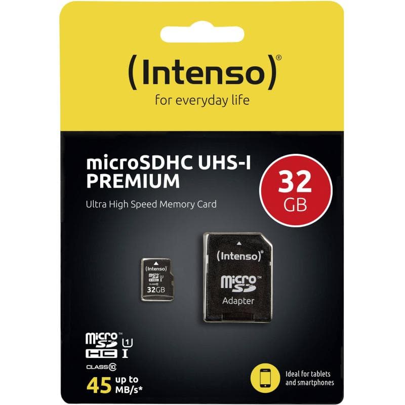INTENSO MICRO Secure Digital Card Micro SD UHS 32 GB Speicherkarte