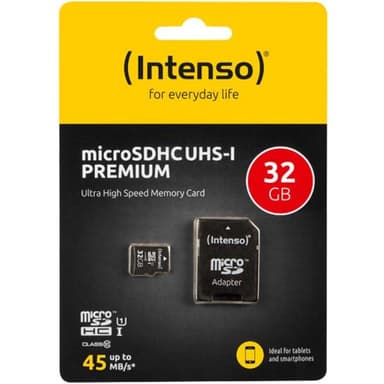 INTENSO MICRO Secure Digital Card Micro SD UHS 32 GB Speicherkarte