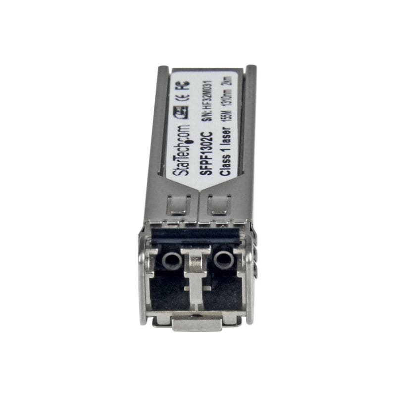 STARTECH.COM Cisco GLC-FE-100FX kompatibles 100 MBit/s LWL LC SFP Transceiver Modul mit DDM MM - Min