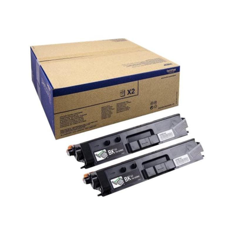 BROTHER TN329BK 2er Pack Schwarz Tonerpatrone