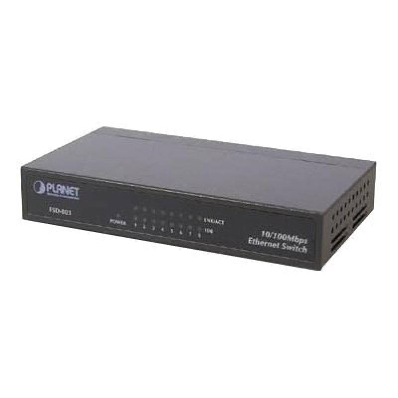 PLANET TECHNOLOGY Net Switch 10/100 8P PLANET FSD-803