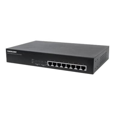 INTELLINET Net Switch 1000T 8P INTELLINET PoE+ Desktop [bk]