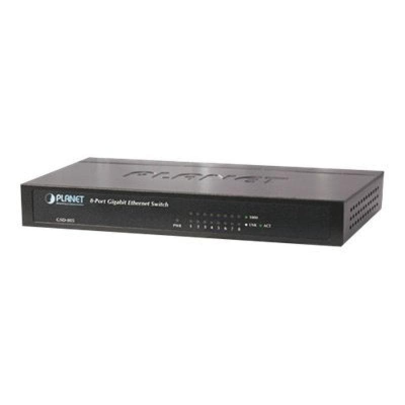 PLANET TECHNOLOGY Net Switch 1000T 8P PLANET GSD-805