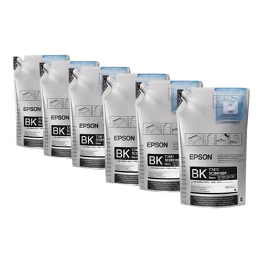 EPSON UltraChrome DS Black T741100 (1Lx6packs)