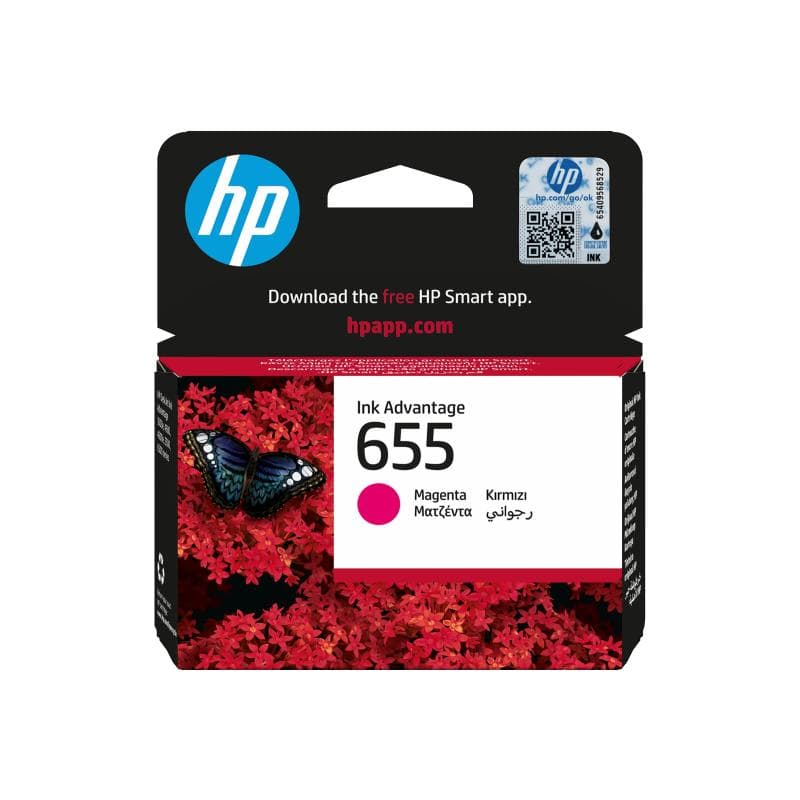 HP 655 Dye Based Magenta Ink Advantage Tintenpatrone