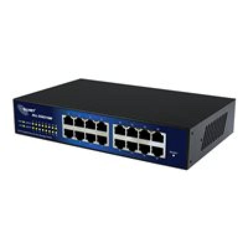 ALLNET Switch smart managed 16 Port Gigabit, lüfterlos, SNMP, ALL-SG8316M