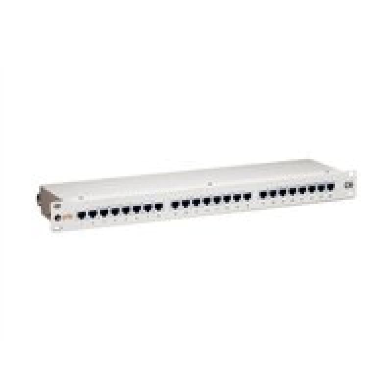 EQUIP Patch Panel 19″ Cat6 24-Port 1HE