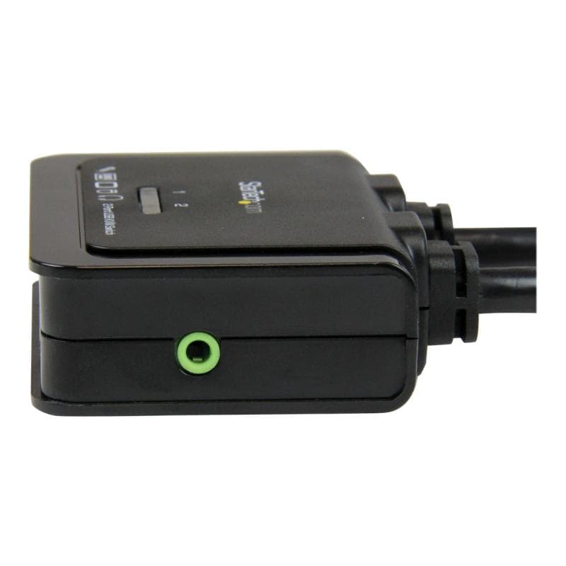 STARTECH.COM 2 Port USB HDMI KVM Switch mit Audio und Fernschalter