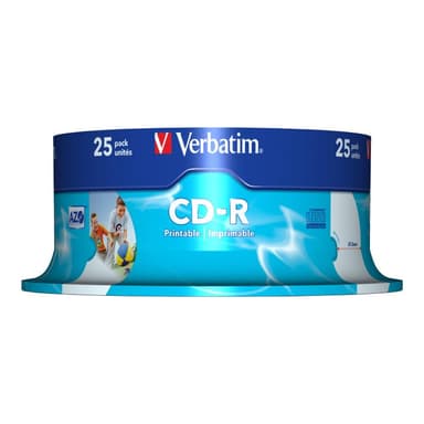 CD-R 700MB 25er Spindel 52x bedruckbar