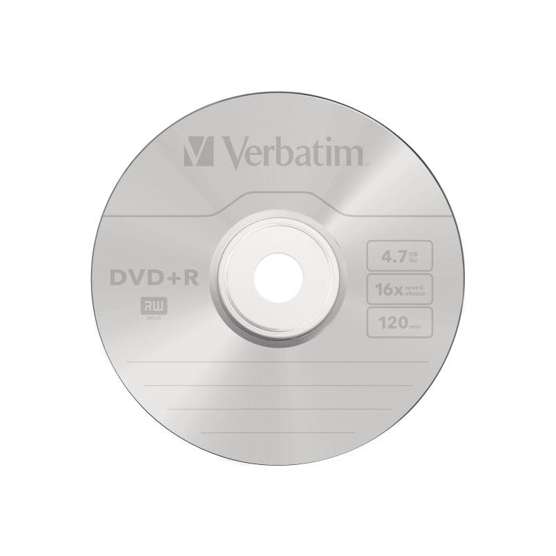 Verbatim DVD+R 50er Spindel 16x