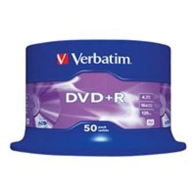 Verbatim DVD+R 50er Spindel 16x
