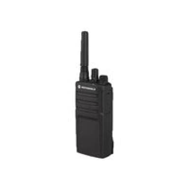 MOTOROLA XT420 HFG PMR446 IP55 ohne Display best. aus Funkgeraet Holster mit Guertelclip LiIon-Akku