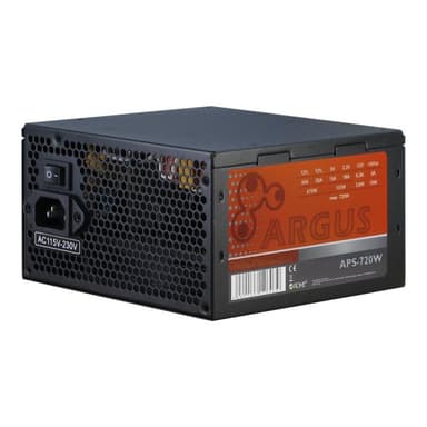 INTERTECH Netzteil   720W Argus APS-720W 120mm Lüfter, 80+