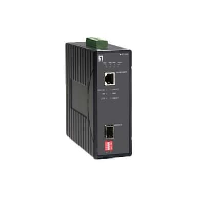 LEVEL ONE INDUSTRIAL MEDIA CONVERTER