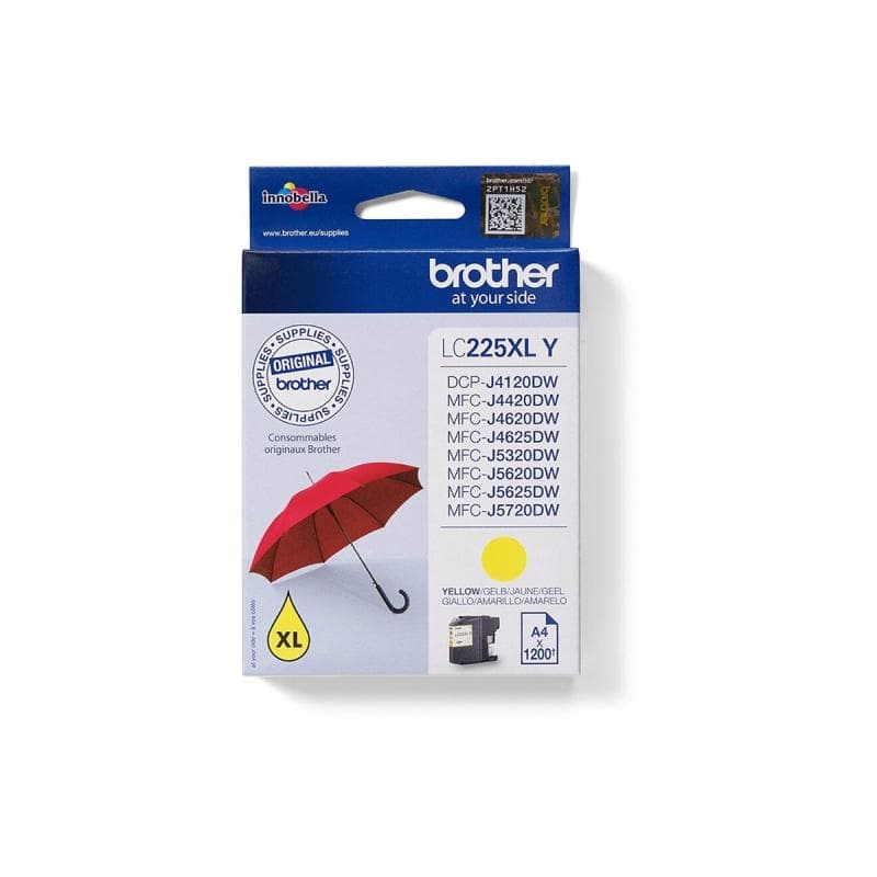 BROTHER LC225XLY Gelb Tintenpatrone