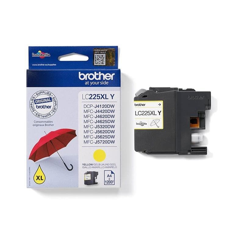 BROTHER LC225XLY Gelb Tintenpatrone