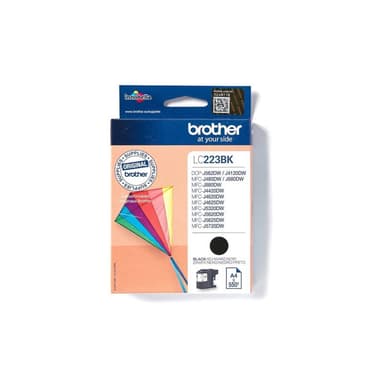 BROTHER LC223BK Schwarz Tintenpatrone