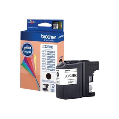 BROTHER LC223BK Schwarz Tintenpatrone