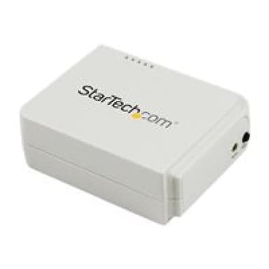 STARTECH.COM 1 Port USB WLAN 802.11 b/g/n Printserver mit 10/100 Mb/s Ethernet Anschluss - Wireless-