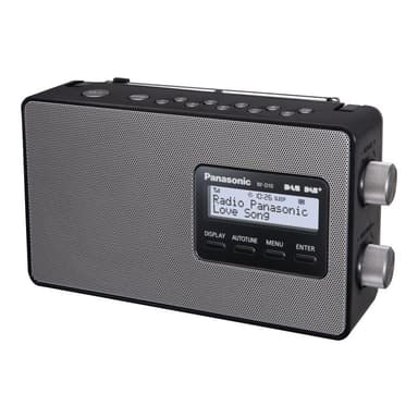 PANASONIC RF-D10EG-K DAB+ Digitalradio, schwarz