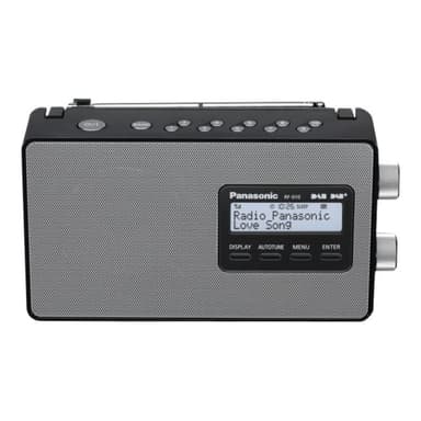 PANASONIC RF-D10EG-K DAB+ Digitalradio, schwarz