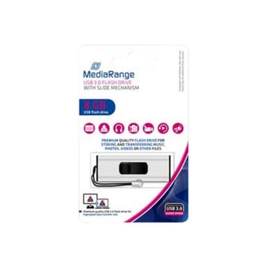 MEDIARANGE USB-Stick  8GB MediaRange USB 3.0 SuperSpeed