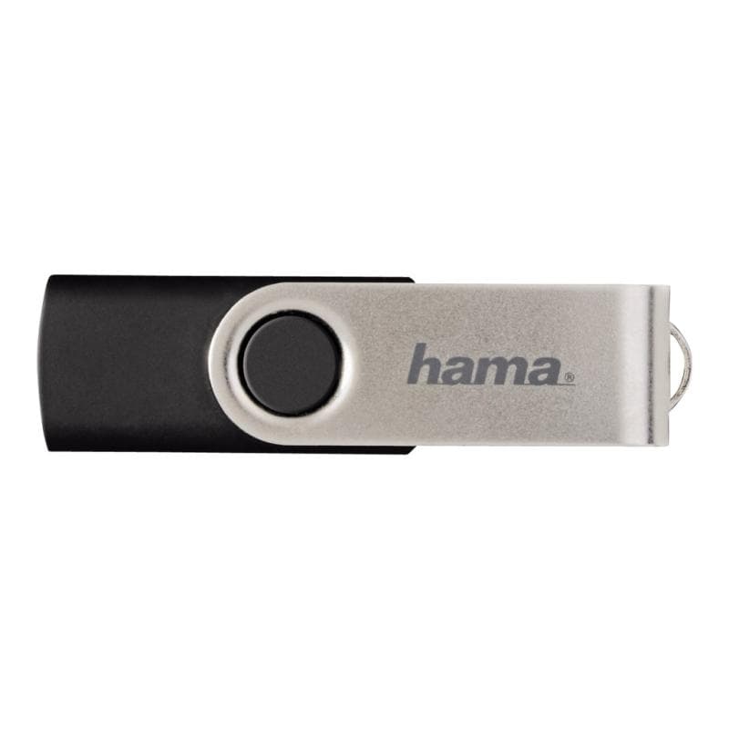 HAMA FlashPen Rotate USB2.0 32GB schwarz/silber
