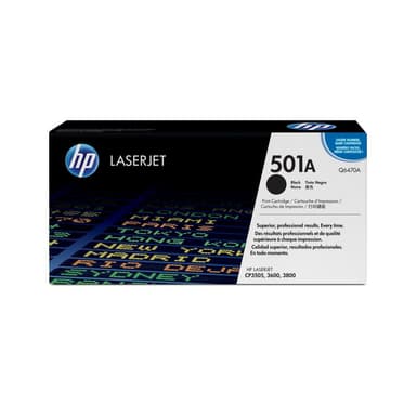 HP 501A Schwarz LaserJet Tonerpatrone (Q6470A)