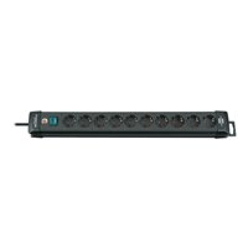 Brennenstuhl Premium-Line 10-fach schwarz, 3 m