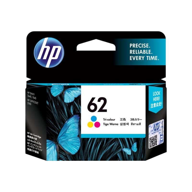 HP 62 Tricolor Tintenpatrone