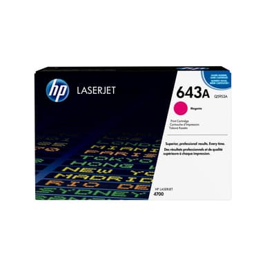 HP 643A Magenta LaserJet Tonerpatrone (Q5953A)