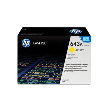 HP 643A Gelb LaserJet Tonerpatrone (Q5952A)