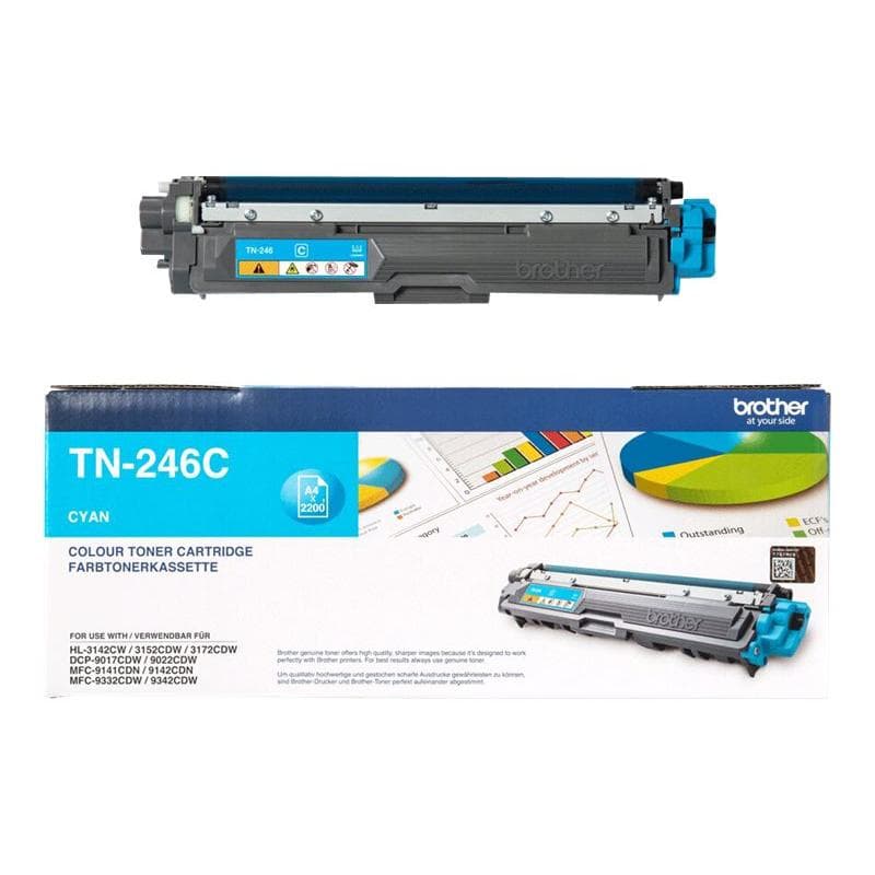 BROTHER TN246C Cyan Tonerpatrone
