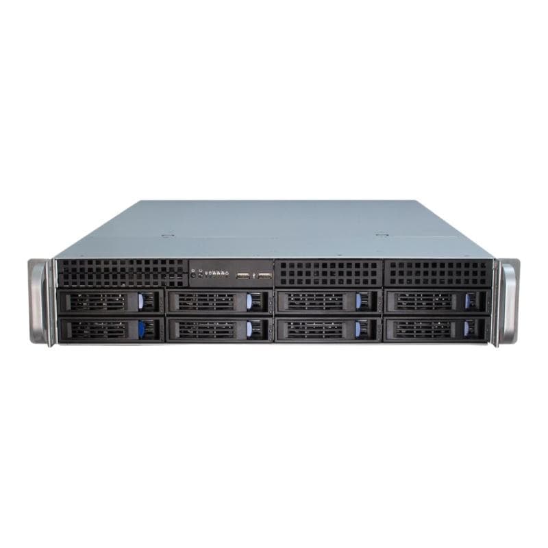 INTERTECH 48.3cm Inter-Tech IPC 2U-2408   2HE ohne Netzteil