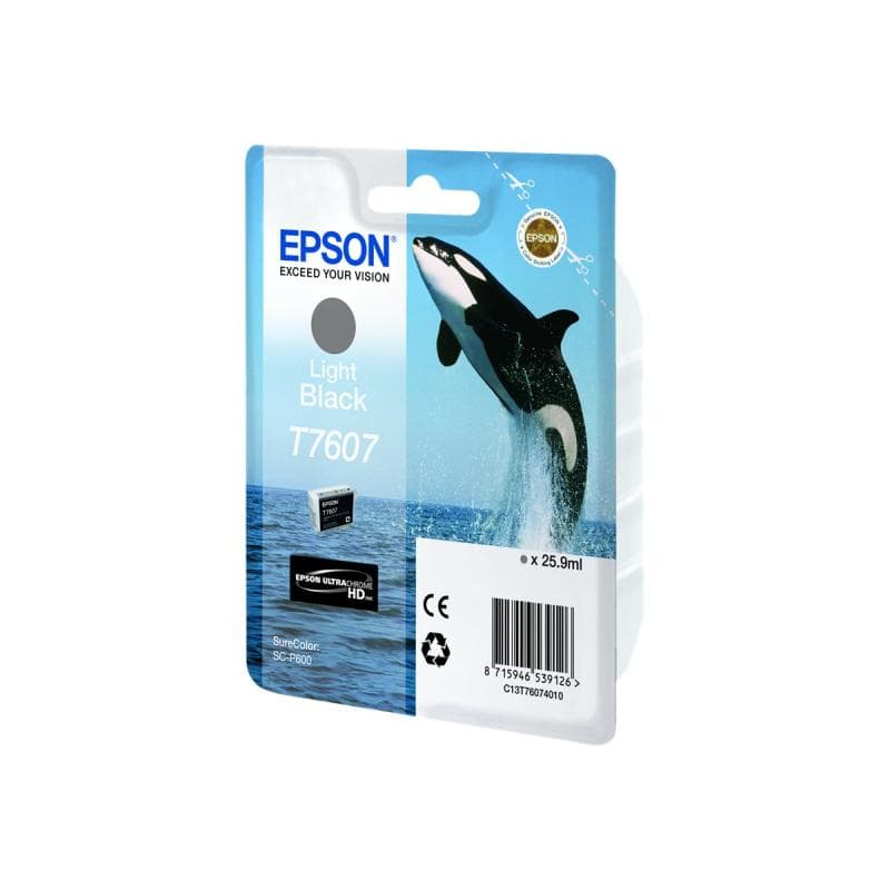 EPSON T7607 Schwarz Tintenpatrone