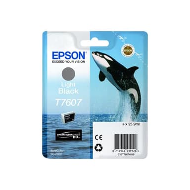 EPSON T7607 Schwarz Tintenpatrone