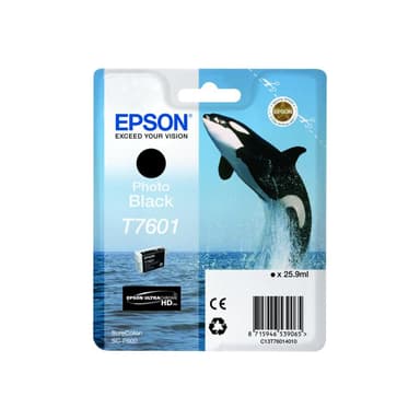 EPSON T7601 Photo schwarz Tintenpatrone