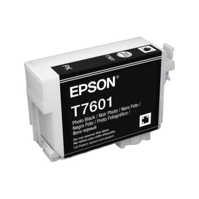 EPSON T7601 Photo schwarz Tintenpatrone