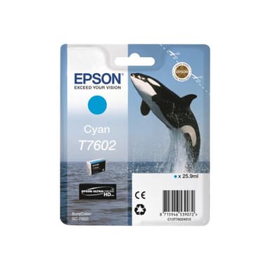 EPSON T7602 Cyan Tintenpatrone