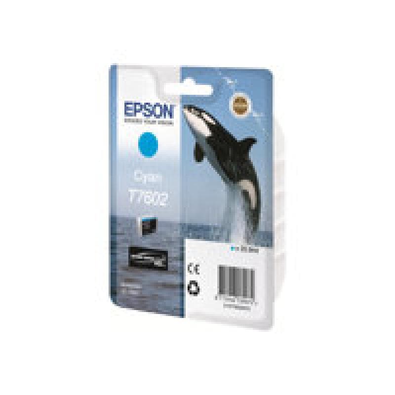 EPSON T7602 Cyan Tintenpatrone
