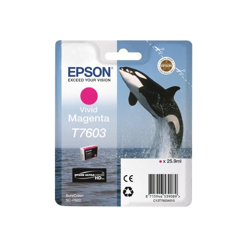 EPSON T7603 Vivid Magenta Tintenpatrone