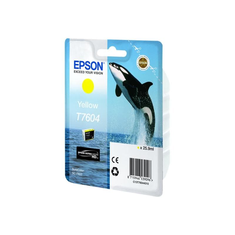 EPSON T7604 Gelb Tintenpatrone