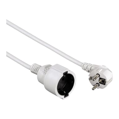 HAMA Schuko-Verlängerungskabel Profi 3m weiss