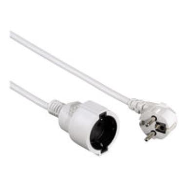 HAMA Schuko-Verlängerungskabel Profi 3m weiss