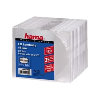 HAMA CD-Leerhülle Slim ,